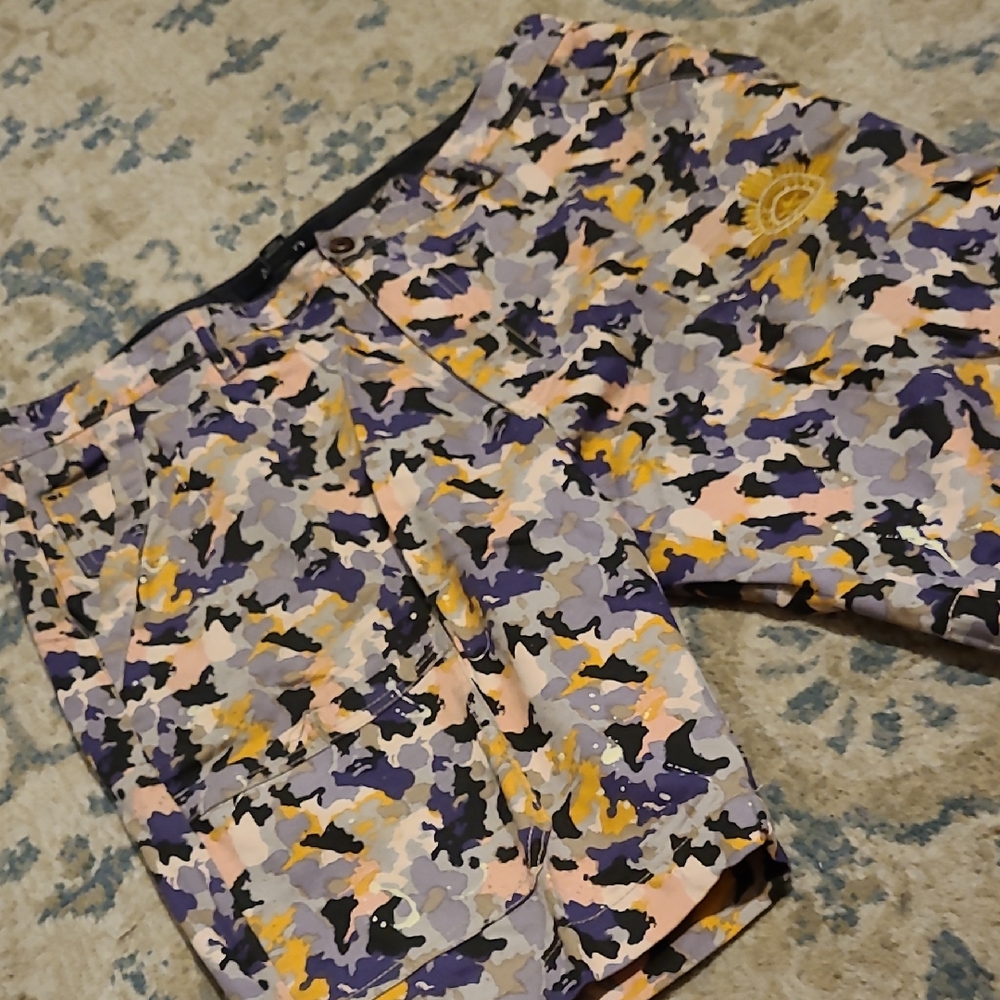Akoo Multicolor Camouflage Shorts